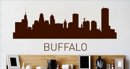 Décalcomanie murale new york buffalo