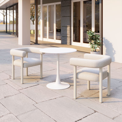 Soleil Patio Dining Armchair by Zuo Hospitality