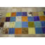 Tapis géométrique fait à la main multicolore-1664016407
