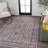 Kemer All-Over Persian Machine-Washable Beige/Red/Blue Rug-334768008