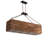 Jameil 8 - Light Oil Rubbed Bronze Square/Rectangle Pendant