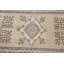 Tapis turc en laine fait à la main avec motif tribal beige pour décoration intérieure Boho