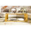 Transparent Glass Coffee Table,Rectangle