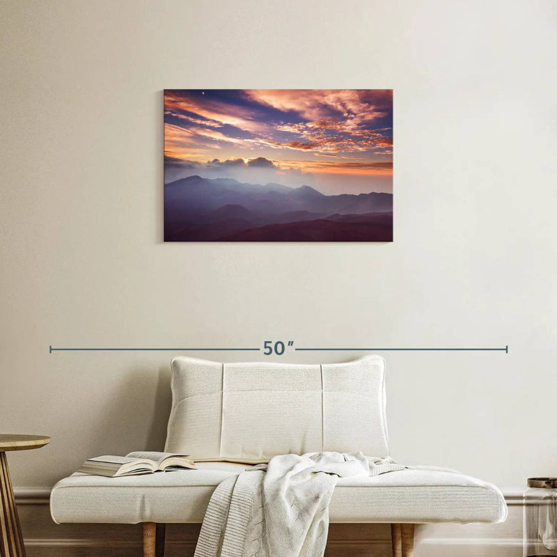 Alvord Haleakala Misty Sunrise, H 20 po x l 30 po