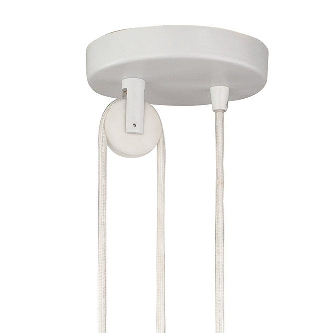 Century 1 - Light Dome Pendant, White