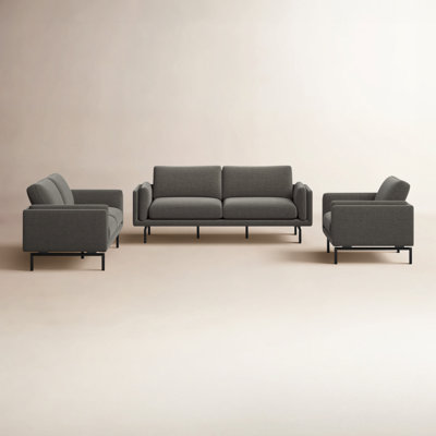 Elenora 3 Piece Standard Living Room Set