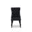 7 Piece Dining Table Set Includes a Rectangle Kitchen Table with Butterfly Leaf and 6 Polyester Fabric Padded Chairs, Black-133867013