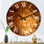 Macro de boisson gazeuse en verre - Horloge murale moderne-73708412