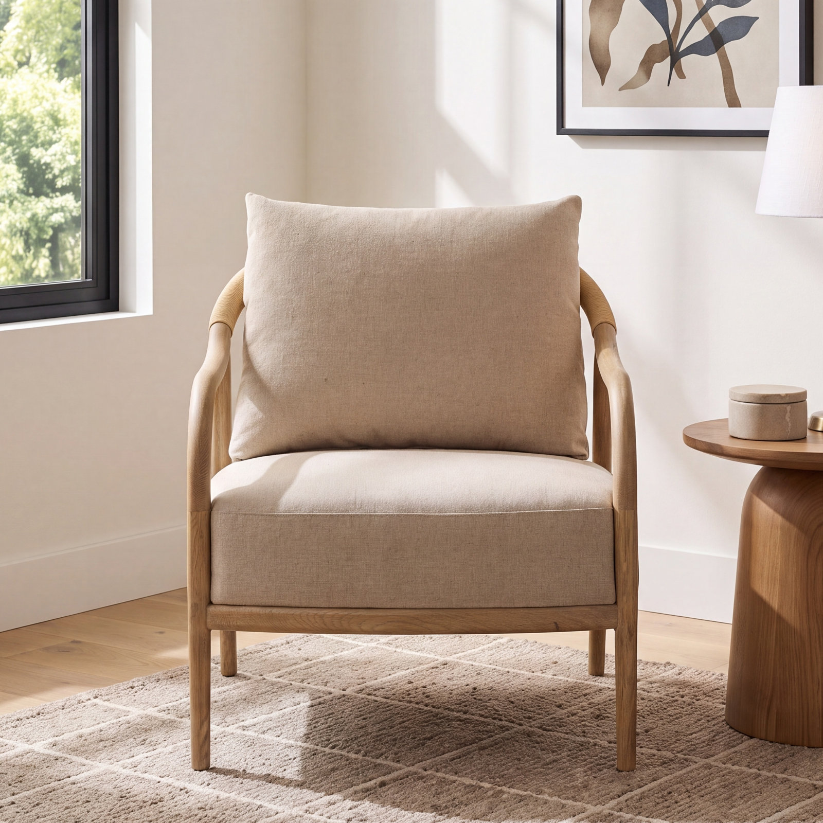 Binney Oak Armchair