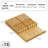 Bamboo In-Drawer Knife Block-125504582
