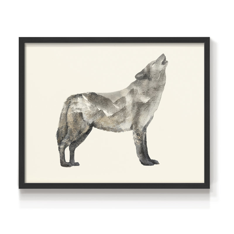 The Wilderness V -Framed Print - Restickable, H 11 po x l 14 po, Noir, noir, noir, noir