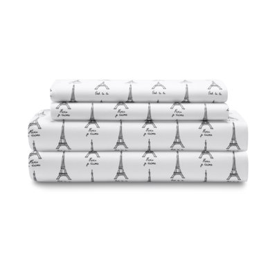 Paris Print Sheet Set