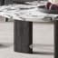 Table basse ronde moderne en marbre de luxe moderne