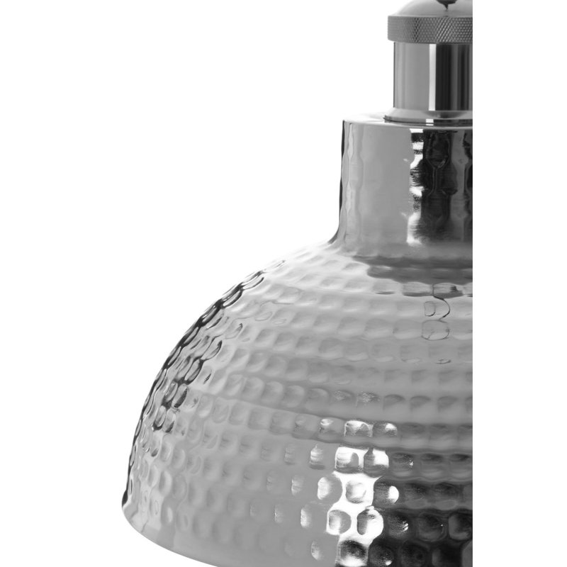 Carone 1 - Light Silver Single Pendant