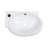 White Ceramic Wall Mount Bathroom Sink 16X11 Inch, Rectangular, Acid , Stain Low Water Absorption, Smooth Polished, Installation Tools Supplies