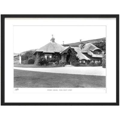 Port Erin, The Hut 1907 by Francis Frith - Single Picture Frame Print