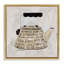 "Coffee & Tea Kettle", art mural sur toile flottant brun, design par Carol Robinson-1020736354-1020736383