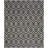 Bullock Hand Woven Flat Weave Wool/Cotton Geometric Rug in Black/Ivory-2147035367