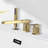 1 Handle Deck Waterfall Faucet with Diverter