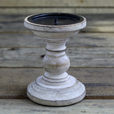 Wood Tabletop / Centrepiece Candlestick