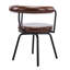 Ensemble de 6 chaises de salle à manger rembourrées en polyuréthane Abisan Bauhaus-131366710-131988401
