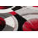 Yolo Power Loom Red/Grey Rug