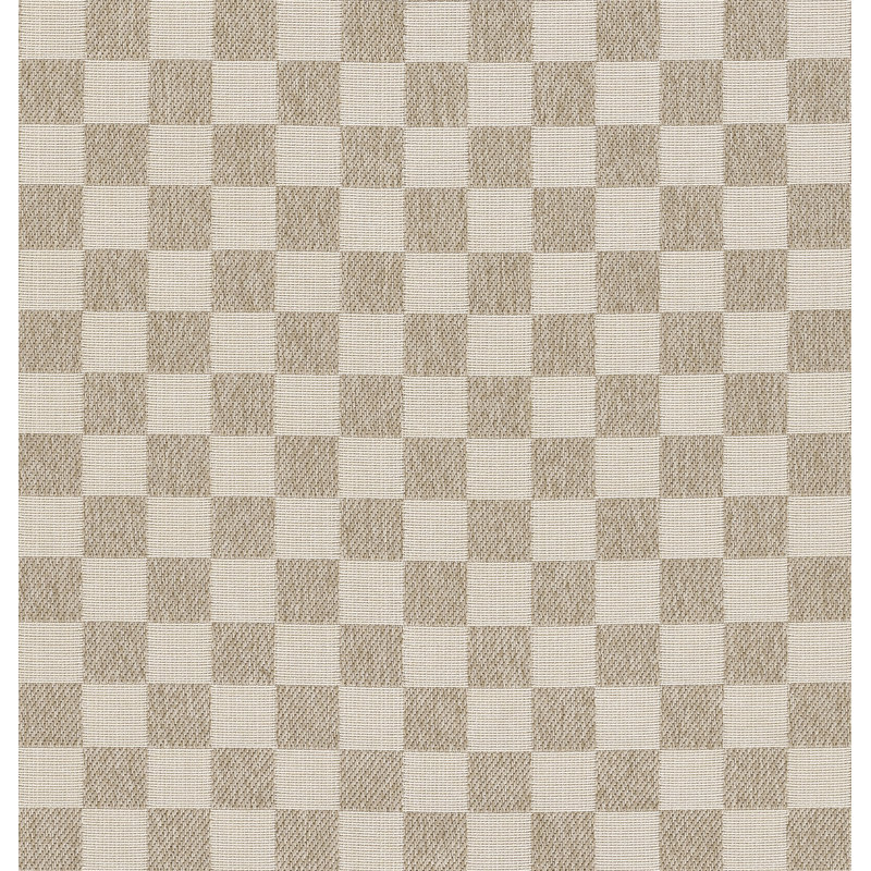 Erin Gates by Momeni Saybrook Check Gray Indoor / Outdoor Area Rug, Rectangle 2' x 3'