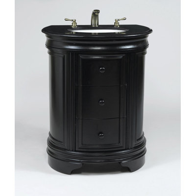 29'' Single Bathroom Vanity with Stone Top