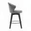 Tabouret de bar en chenille-126139072