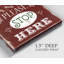 «Santa Stop Here Type» par Carol Robinson, reproduction-22203278-40497194