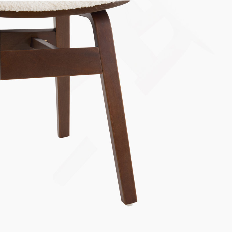 Chaise d'appoint rembourrée Boucle