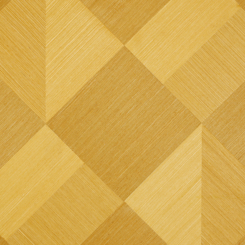Schumacher X Backdrop Maestro Wallpaper, Yellow