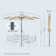 300cm Market Parasol