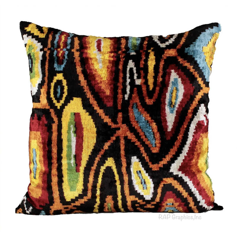 Velvet Square Pillow Cover & Insert