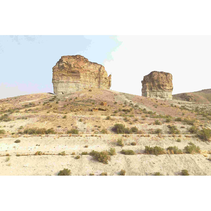 Western Buttes, H 8 po x l 12 po