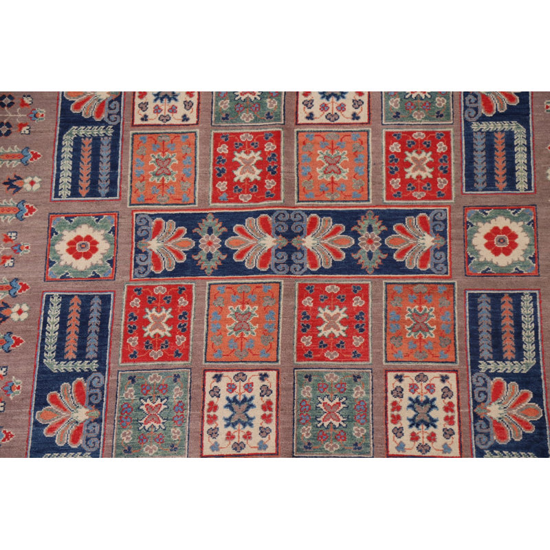 Garden Design Kazak Oriental Area Rug 6x9