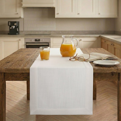 Easy Linen by D'Moksha, Linen-look Recycled Fabric, Table Runner