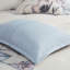 Ensemble d'édredon 8 pièces en coton imprimé bleu doux grand format avec motif floral élégant et rembourrage hypoallergénique-119071112
