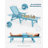 Outdoor Lounge Chair with Cup Holder, Outdoor Chaise Lounge with 6-Position Adjustable Backrest, HDPE Lounge Chair for Poolside, Patio, Deck & Backyard, Chaise Lounge with Wheels-1163581113