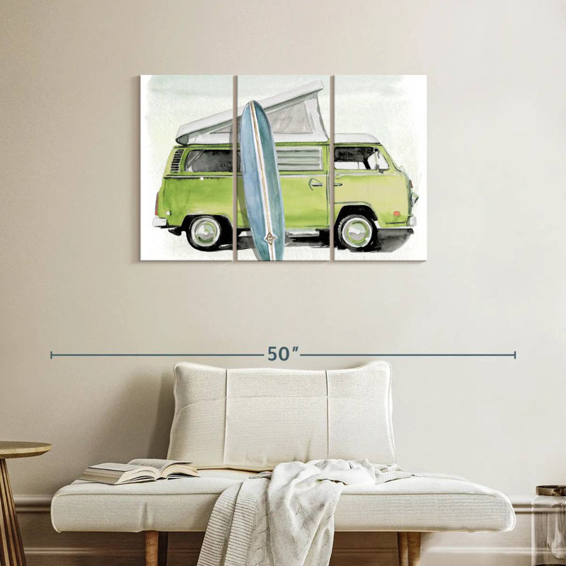 Mehar Surf Wagon I, 24" H x 38" W