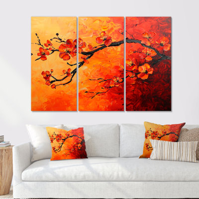 Coucher de soleil sur les pommes Apple Blossom IV