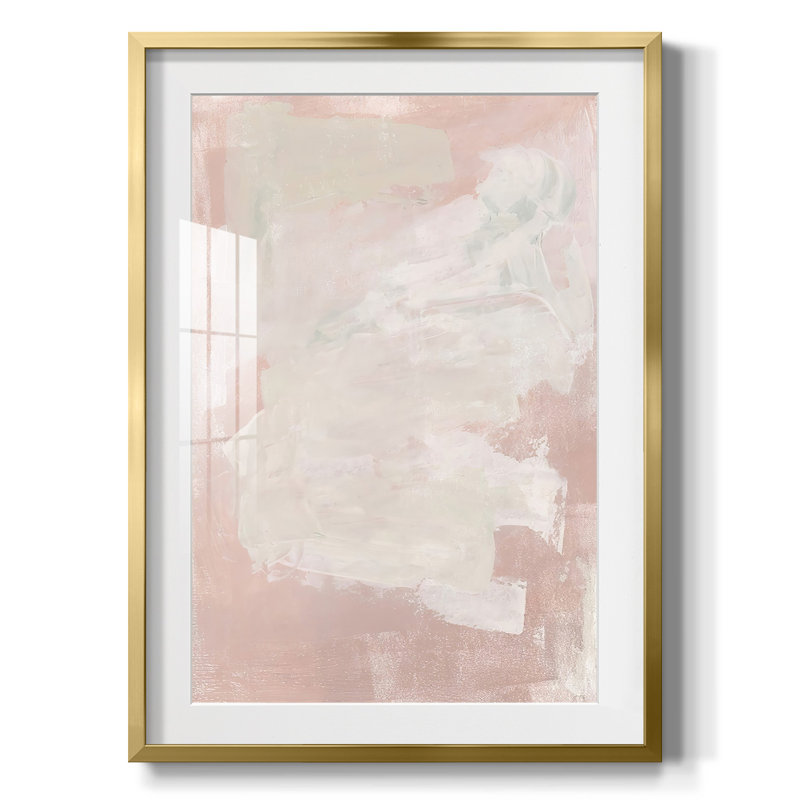 «Hazy Summer I», impression encadrée, H 28,5 po x l 20,5 po, Doré