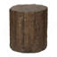 Accent Table, 25"H, Indoor Or Outdoor, Drum, End, Nightstand, Round, Side Table, Living Room, Bedroom, Walnut, Contemporary, Modern-767232396