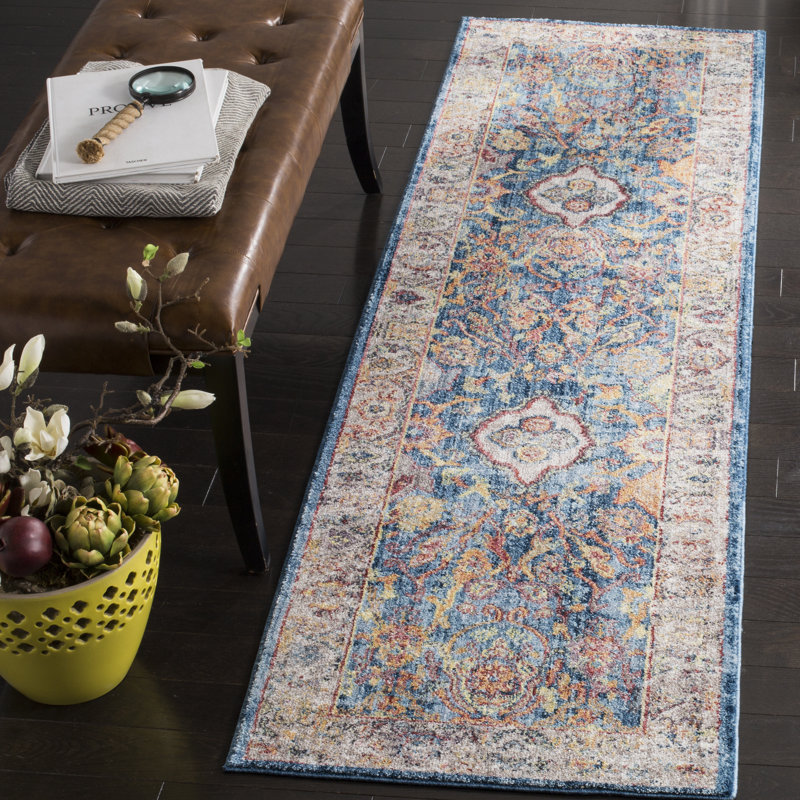 Yousra Oriental Hand Woven Area Rug, Runner 69 x 244 cm