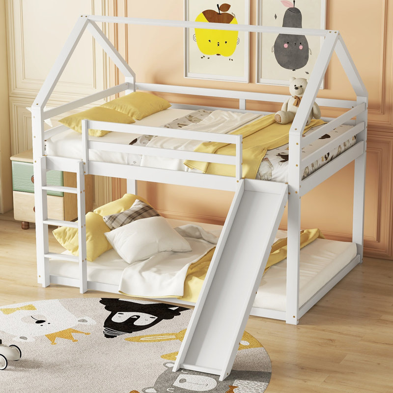 Bed, White, European Double (140 x 200 cm)
