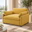 Fauteuil surdimensionné en chenille de 50 po de large Orelvessique avec assise profonde, coussins amovibles et 2 coussins-1407735956