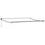 VidaXL 500cm W x 300cm D Polyester Cover Retractable Patio Awning