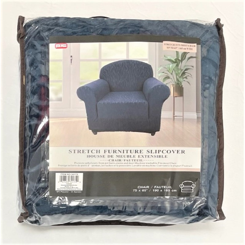 Housse pour fauteuil à coussins carrés/rectangulaires