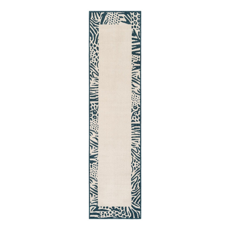Gurjot Indoor/Outdoor Area Rug, Runner 2' x 8'