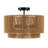 16 In. 3-light Tiered Drum Semi-flush Mount-1795476563